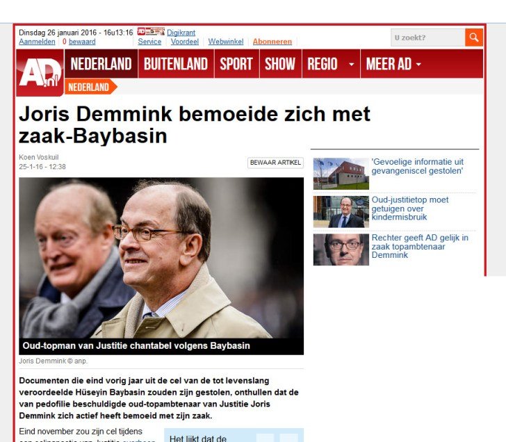 Klik voor het hele artikel op de site van het AD.