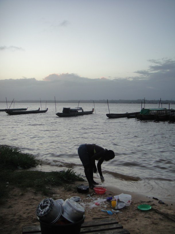 French-Guiana-Cayenne (8) Border with Suriname
