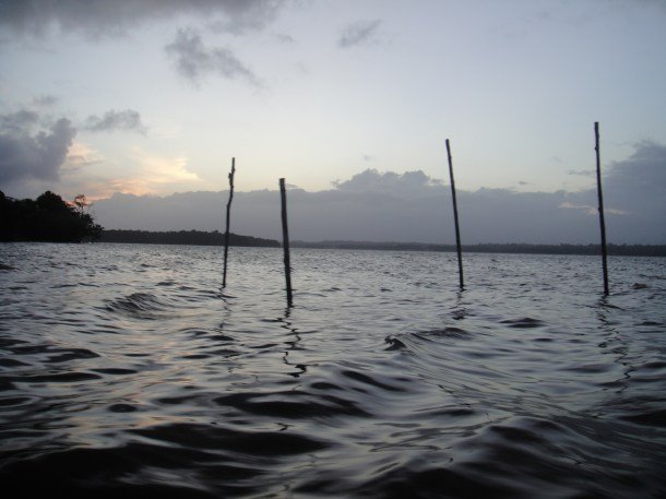 French-Guiana-Cayenne Border with Suriname