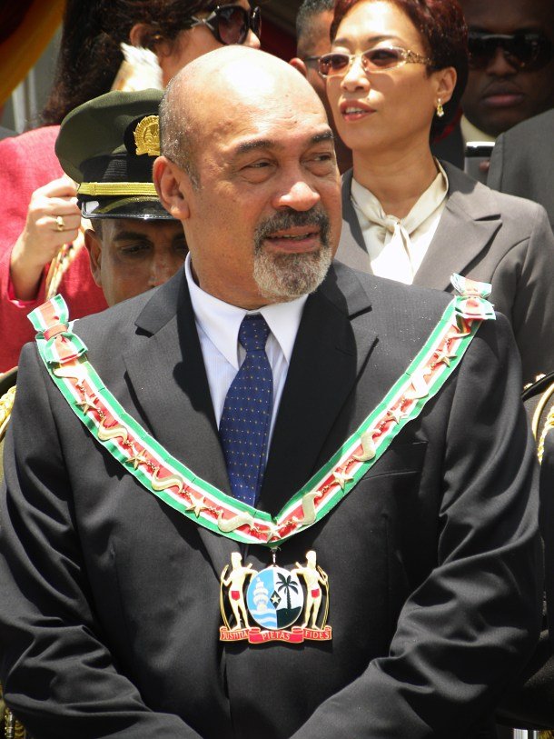 President_Desi_Bouterse President Desi Bouterse